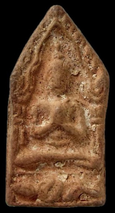 ขุนแผนปลุกกุมาร หลังยันต์ สุ-นะ-โม-โล เนื้อดิน ผสมแร่ทรายเสก หลวงพ่อกวย วัดโฆสิตาราม