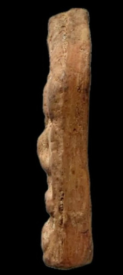 ขุนแผนปลุกกุมาร หลังยันต์ สุ-นะ-โม-โล เนื้อดิน ผสมแร่ทรายเสก หลวงพ่อกวย วัดโฆสิตาราม