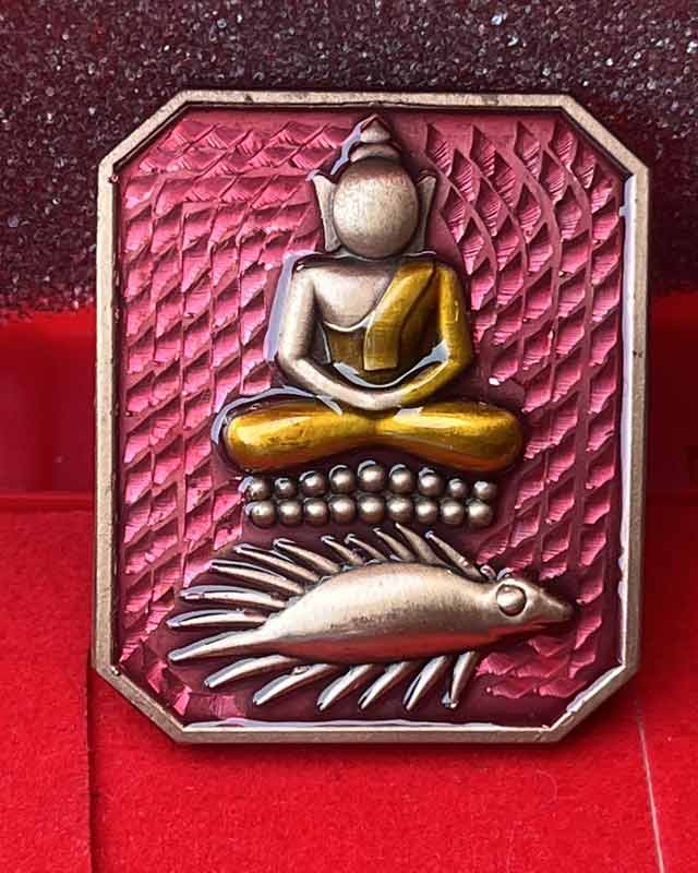 หลวงพ่อพัฒน์ ปุญฺญกาโม วัดห้วยด้วน จ.นครสวรรค์ พระสมเด็จ พิมพ์หลวงพ่อปาน สร้างน้อย หายาก