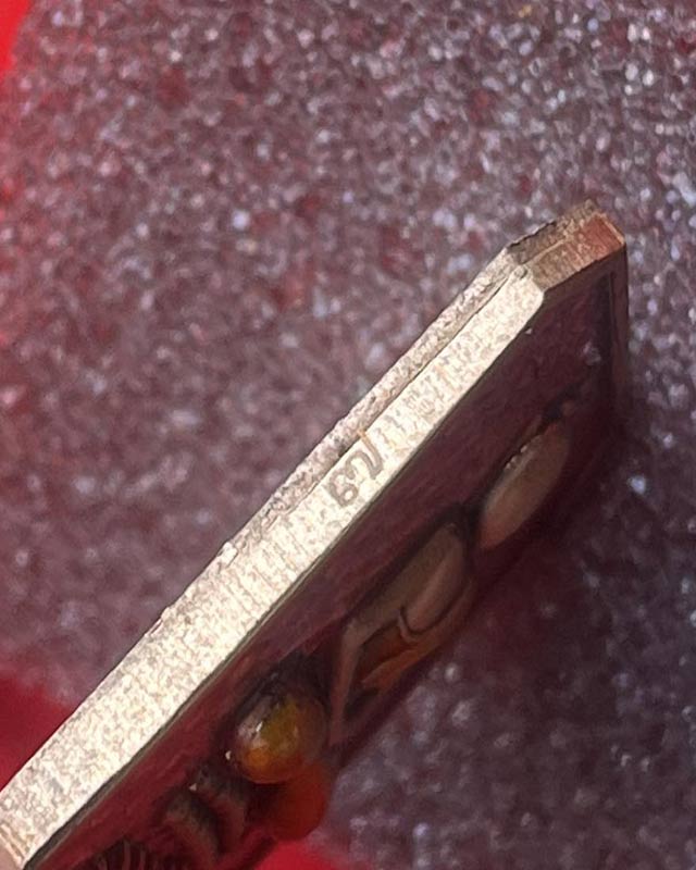 หลวงพ่อพัฒน์ ปุญฺญกาโม วัดห้วยด้วน จ.นครสวรรค์ พระสมเด็จ พิมพ์หลวงพ่อปาน สร้างน้อย หายาก