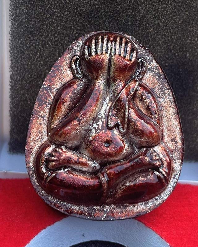 พระปิดตา หลวงพ่อนงค์ หลวงพ่อนงค์ วัดบางน้ำชน จ. กรุงเทพ ศิษย์ ลวงปู่โต๊ะ แพคคู่ 2 องค์ เบาๆ