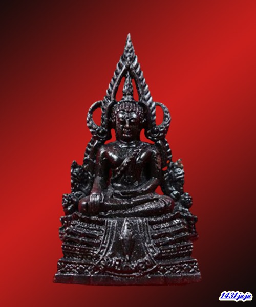 พิธีใหญ่สุดในรอบ 100 ปี รูปเหมือนพระพุทธชินราช เนื้อเหล็กน้ำพี้ รุ่นปิดทองปี47 ราคาจอง1,599