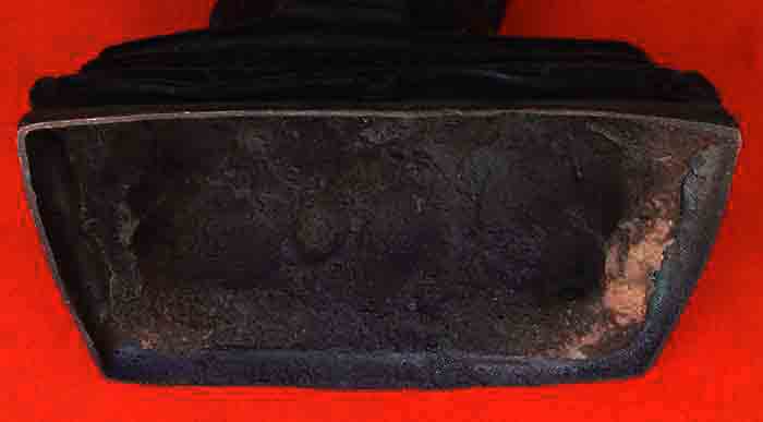 ***หลวงพ่อพรหม ถาวโร วัดช่องแค พระบูชา ขนาดหน้าตัก 5 นิ้ว ฐานสี่เหลี่ยมโบราณ(นิยม) เนื้อทองเหลืองรมด