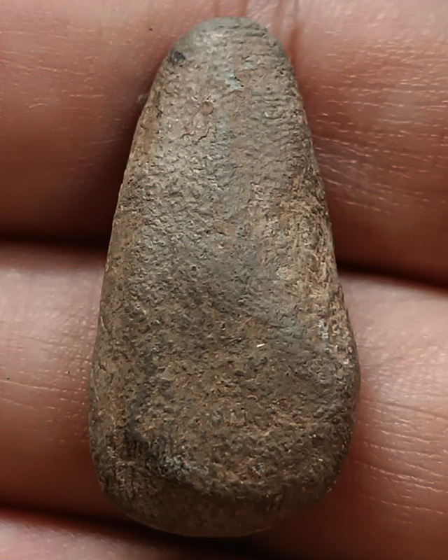 พระเนื้อดิน พิมพ์นาง ขนาดสูง 3.1 ซ.ม. พระบ้านเก่าเก็บหลายสิบปี ไม่ทราบเกจิสร้าง ตลับพร้อมใช้