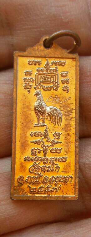 เหรียญหลวงพ่อรวย วัดตะโก จ.อยุธยา ปี 2557 รุ่นศรฤทธิ์ (นามสกุลเดิมหลวงพ่อ) เนื้อทองแดง เคาะเดียว  