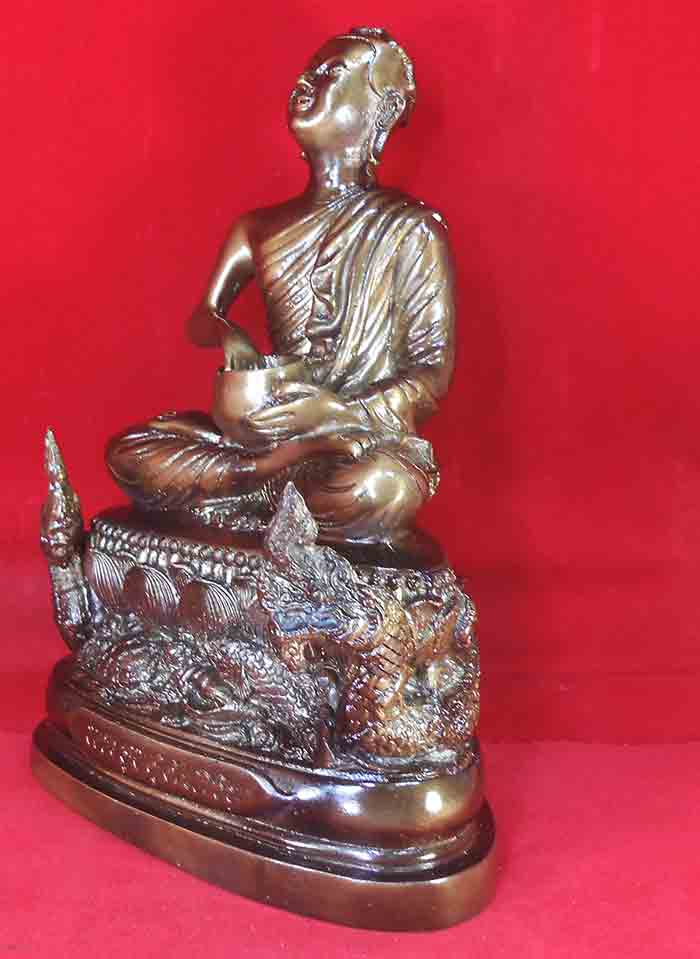 	พระอุปคุตเถระฐานพญานาคราชในเกษียรสมุทร 