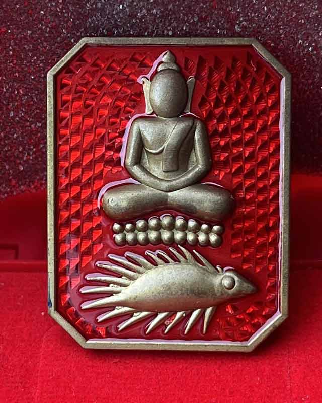 หลวงพ่อพัฒน์ ปุญฺญกาโม วัดห้วยด้วน จ.นครสวรรค์ พระสมเด็จ พิมพ์หลวงพ่อปาน สร้างน้อย หายาก