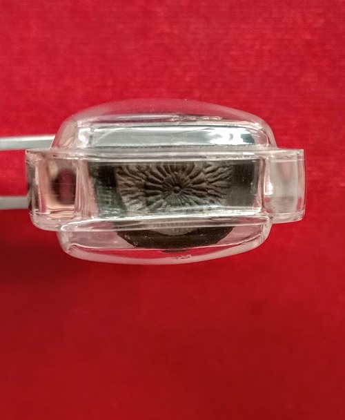 รูปหล่อลอยองค์ หลวงพ่อแพ วัดพิกุลทอง เนื้อนวะโลหะ พิมพ์ใหญ่ ปี35 ตอกโค๊ตที่สังฆฏิ...เคาะเดียวแดง...