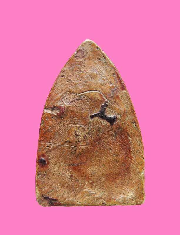 พระเนื้อดินเคลือบ  พิมพ์พระพุทธชินราช เก่า