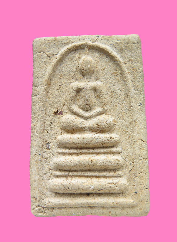 สมเด็จผงเกศา หลังหัวเสือ