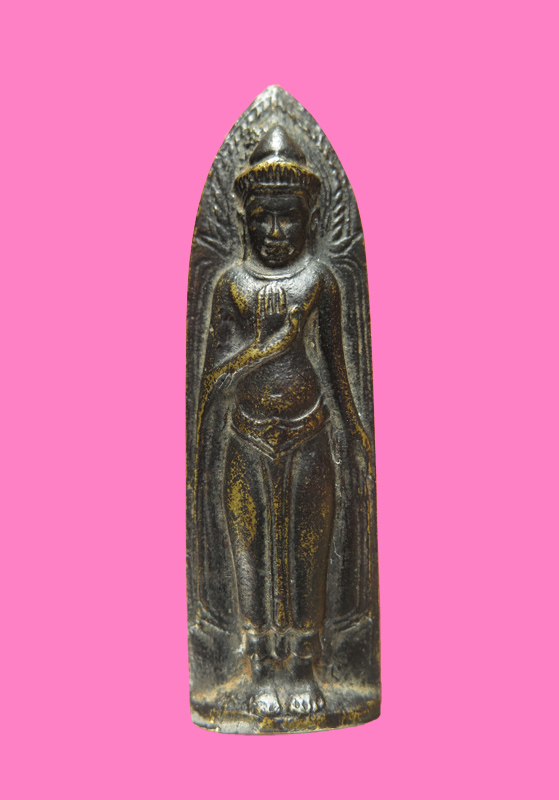 พระร่วงวัดโพธิ์ พิมพ์ใหญ่ (หลัง พ) ศีรสำโรง สุโขทัยประสบการณ์ภาคใต้ ปี2515 