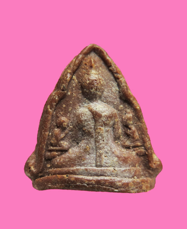 พระพิมพ์โมคัลธา สารีบุตร ลอยองค์ เนื้อผงน้ำมัน