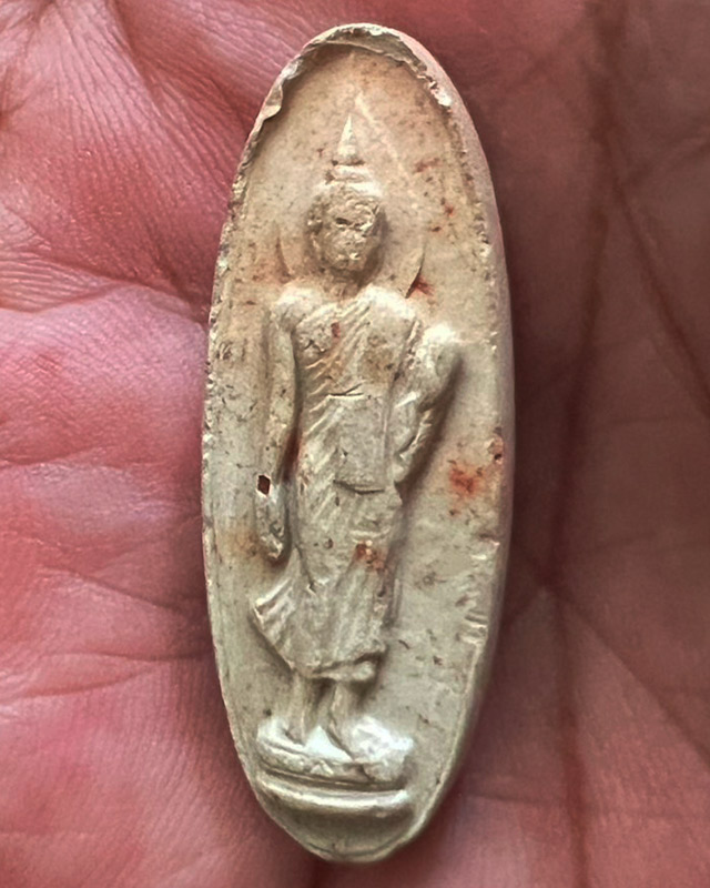 6.พระ 25 พุทธศตวรรษ เนื้อดินแร่ สีทูโทน