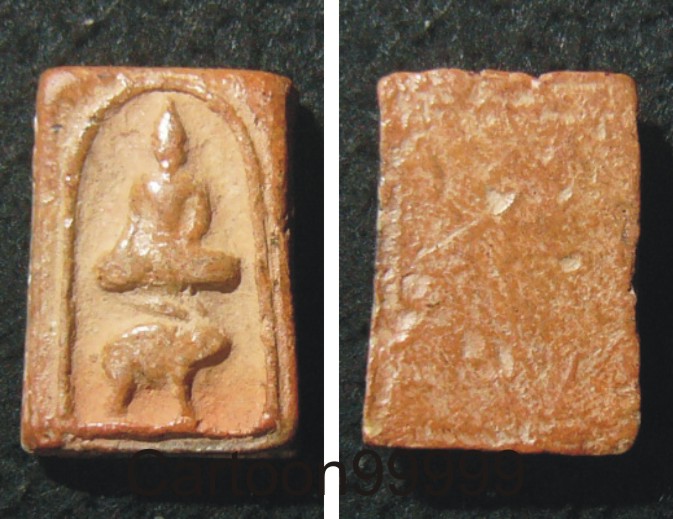 พระพุทธทรงกระต่าย (ปีเถาะ) เนื้อดิน เก่า มีอายุครับ เปิดเบาๆ เอาความเก่าครับ