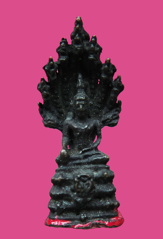 รูปหล่อชัยวัฒน์นาคปรก  วัดนาคปรก ตลาดพูล 