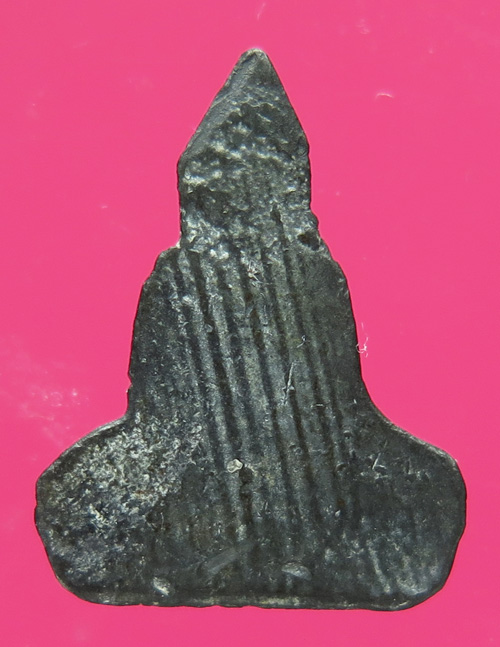 พระพุทธ ประทับมารวิชัย เนื้อชินเงินเก่า ไม่ทราบวัด