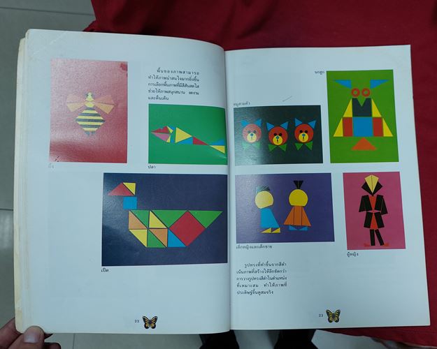 (ปิด69-) หัตถกรรมสร้างสรรค์ ตุ๊กตากระดาษ กว้าง21xยาว 29ซ.ม. ปกอ่อน 84หน้า (มือ2)