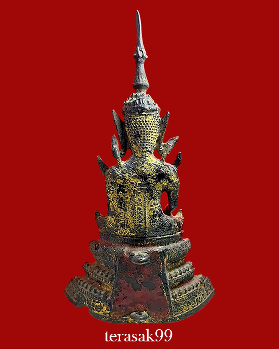 พระบูชารัตนฯ ปีระกา ขนาดหน้าตักประมาณ2.3นิ้ว สวยเดิมๆ