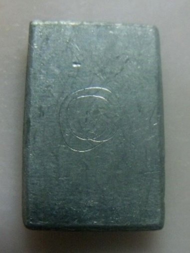 **เบา​ๆ​**เหรียญพระพุทธพิมพ์ประภามณฑล เนื้อชินตะกั่ว หลังมีจาร ไม่ทราบที่**สวยๆ 