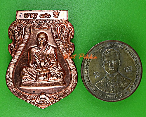 เหรียญหลวงพ่อตุ๋ย วัดราษฎร์นิยม อยุธยา .D802.