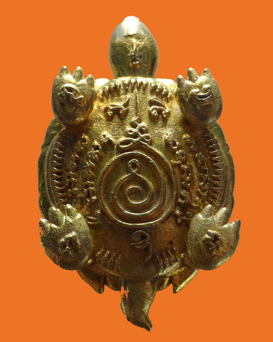 รูปหล่อพญาเต่าเรือน อาจารย์เปลี่ยน หัทยานนท์ ฆราวาสเขาอ้อ จ.พัทลุง ปี๒๕๕๙