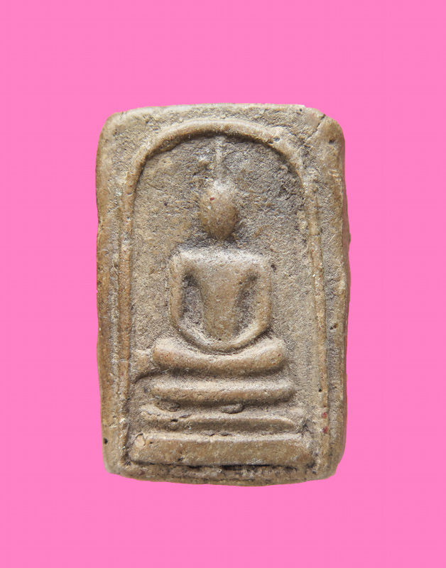 สมเด็จเนื้อดินเก่า หลังปาด