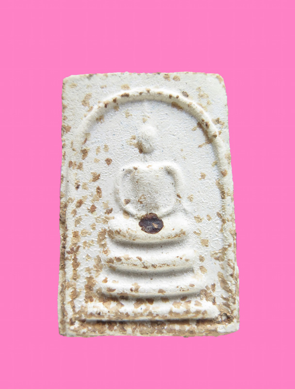 สมเด็จหลวงพ่อนารถ วัดศรีโลหะฯ กาญจนบุรี (พิเศษนะ หลังคราบปลวกเป็นรูปเหมือน)