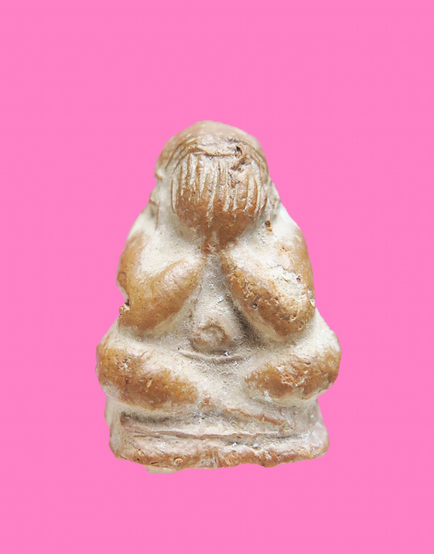 พระปิดตา เนื้อดิน หลวงพ่อลำเจียก วัดศาลาตึก