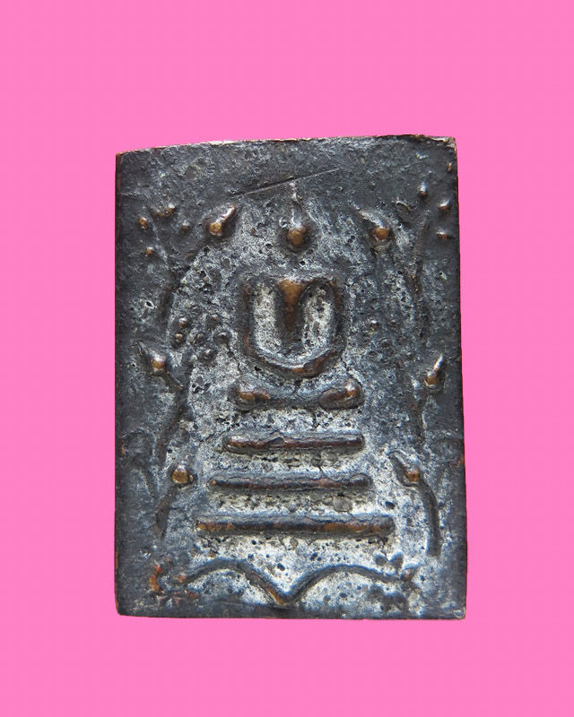 สมเด็จคะแนน พิมพ์ซุ้มดอกไม้ เนื้อทองผสม เจ้าคุณเที่ยง วัดระฆัง ยุคต้น