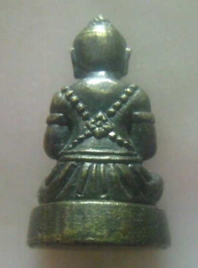 **เบา​ๆ​**รูปหล่อกุมารทองดอกรักมหามนตรา เนื้อโลหะผสม สวยๆ**เรียกทรัพย์ โชคลาภ