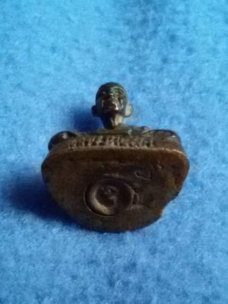 พระรูปหล่อพระครูอินทคณานุสิชฌน์(หลวงพ่อเจ็ก) วัดระนาม จ.สิงห์บุรี