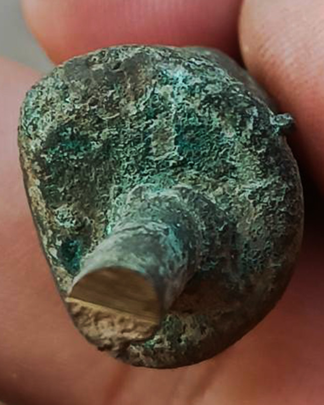 แท้ๆ จากวัด !! รูปหล่อหลวงพ่อเงิน รุ่นปืนแตก วัดคงคาราม (บางคลานใต้) ตัดจากช่อกรรมการ (3)