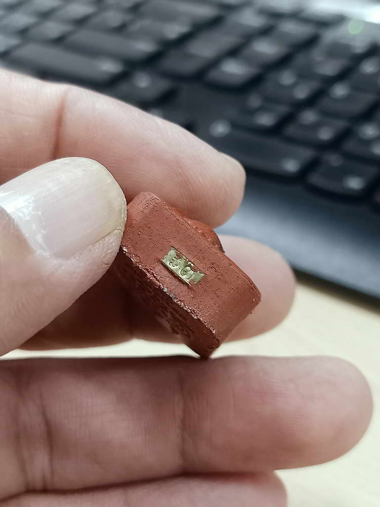 4-579 พระผงเจ้าสัว 5 แผ่นดิน หลวงพ่อพัฒน์ วัดห้วยด้วน จ.นครสวรรค์ หมายเลข 3 กล่องเดิม