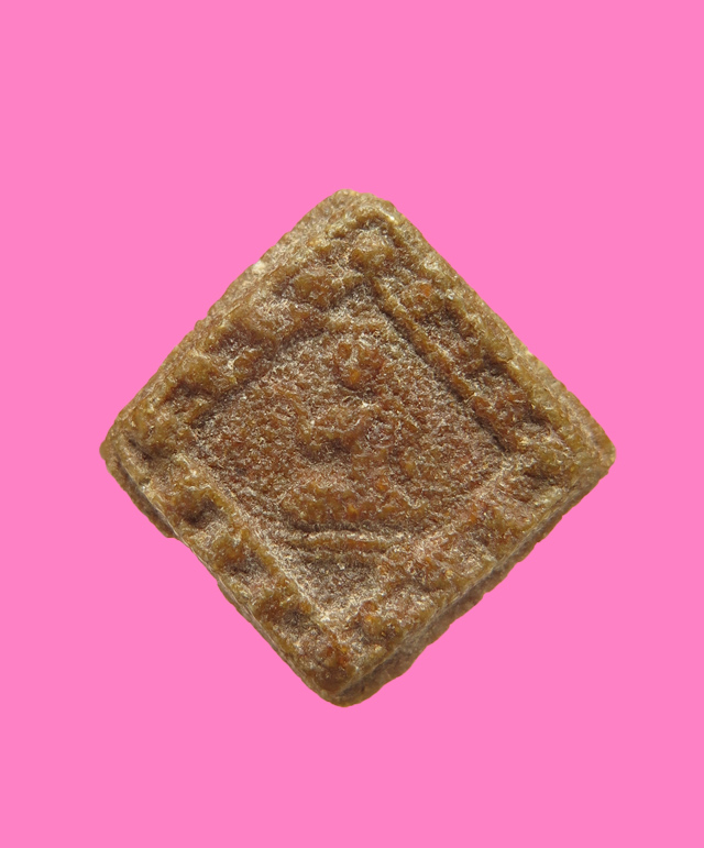 นางกวัก พิมพ์ข้าวหลามตัด เนื้อผง