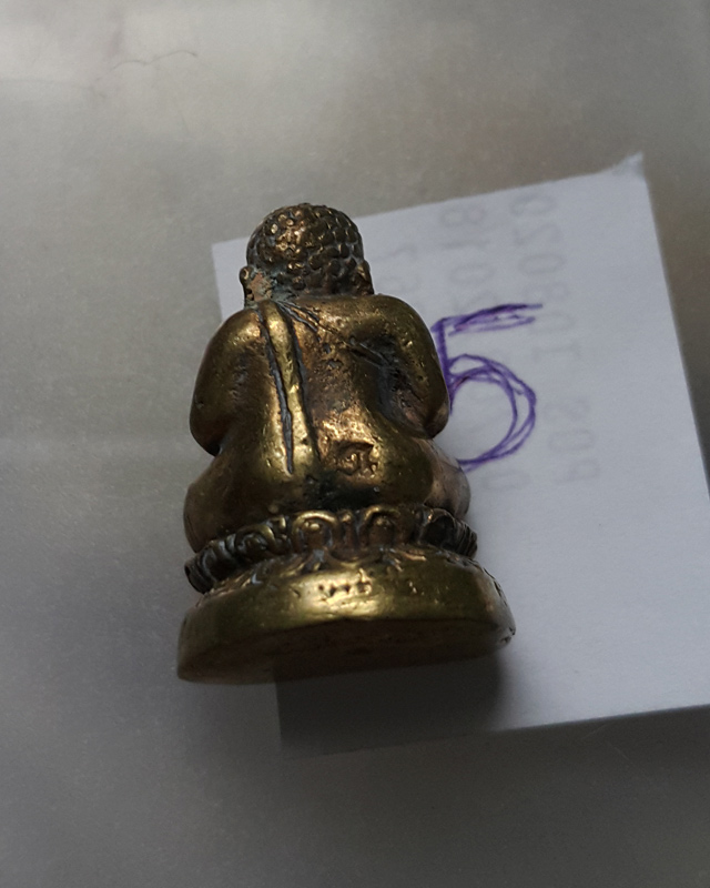 พระสังข์กระจายย์ รุ่นเรียกทรัพย์นำรวย อ.แดง วัดไร่ ปัตตานี ปี2552 เนื้อฝาบาตร ตอกโค้ต ด