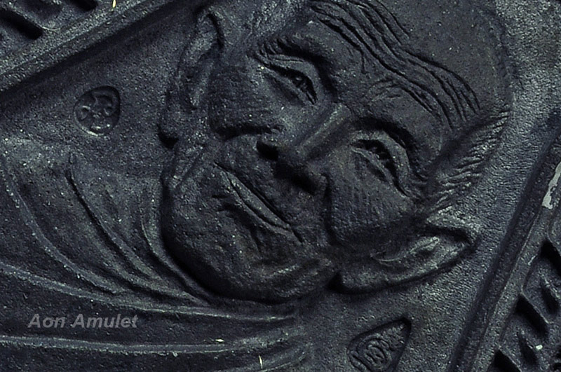 เหรียญหล่อหน้าเสือเนื้อตะกั่วโบราญชุดกรรมการ รุ่น เงินไหลมา หลวงปู่แสน ปสนฺโน พ.ศ.2561 หมายเลข 62