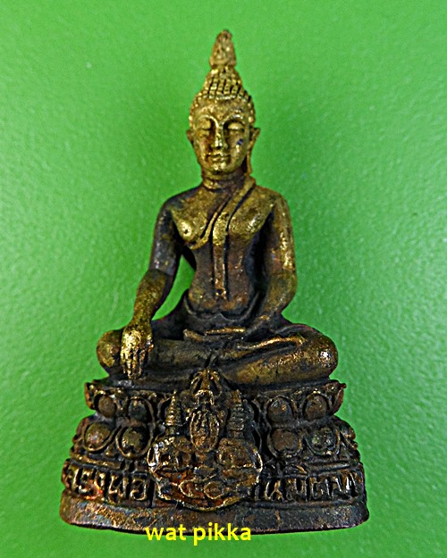 รูปหล่อหลวงพ่อนิมิตมงคล วัดใหม่ปิ่นเกลียว นครปฐม .E664.*