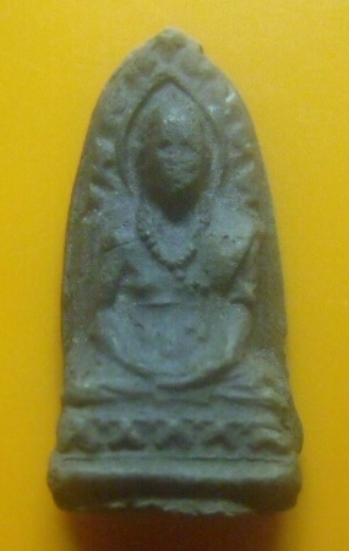 **เบาๆ**พระรูปเหมือนเนื้อดินเผา ครูบาพรหมจักร วัดพระพุทธบาทตากผ้า อ.ป่าซาง จ.ลำพูน**สวยๆ หายาก