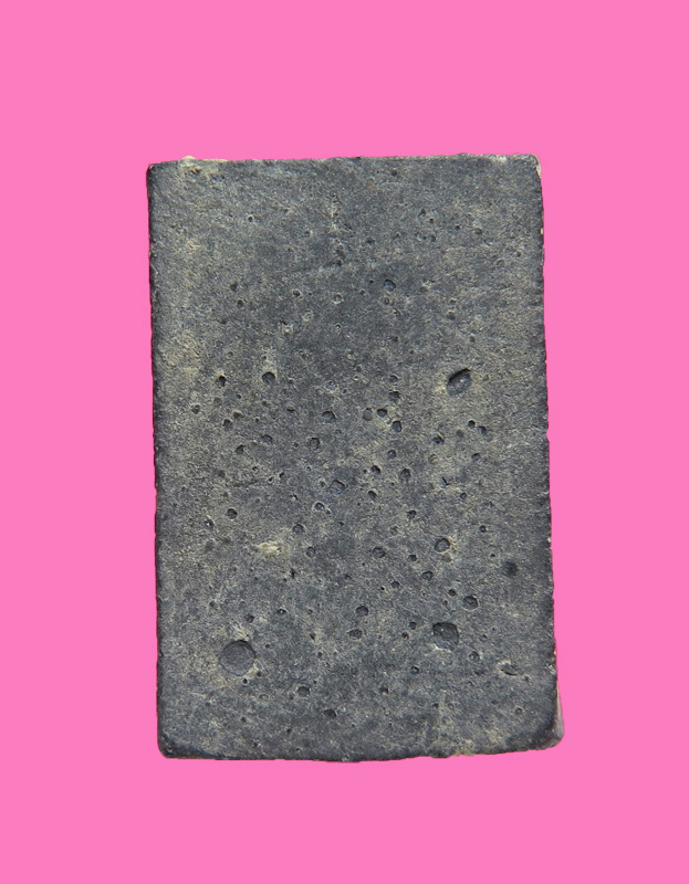 พระผงใบลาน แขนกาง ฐานบัว เก่า 