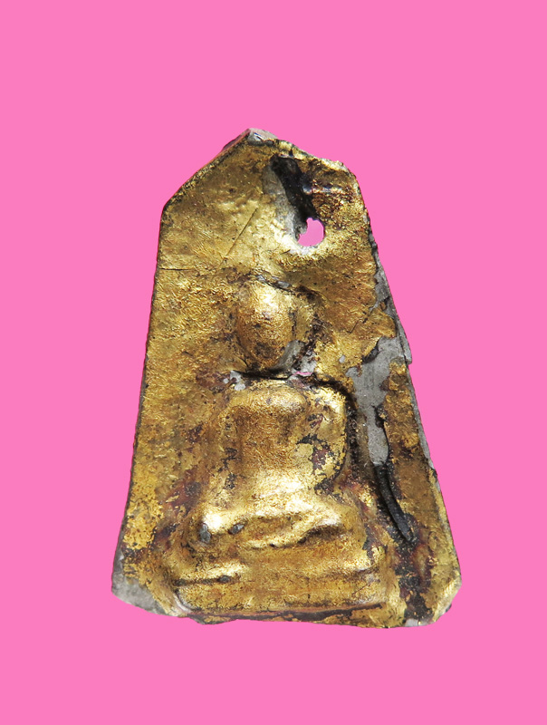 พระกรุวัดกลางตลาดพูล พิมพ์พระคง (หายาก) สวยๆ หนาๆ