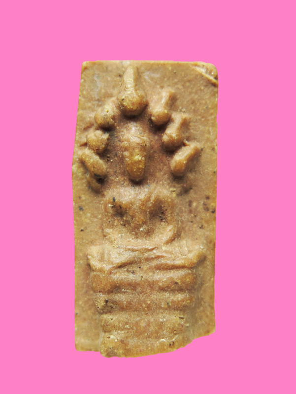 พระนาคปรก เนื้อผงน้ำมัน เก่ามาก  