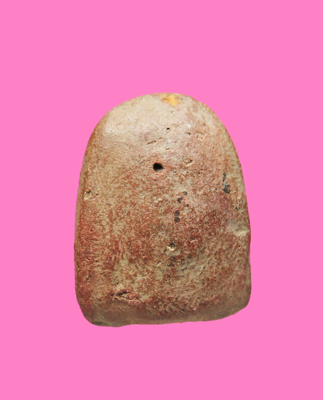 พระเนื้อดิน พิมพ์พระสังกัจจาย หลวงพ่อเข่ง วัดใหม่พระพิเรนท์