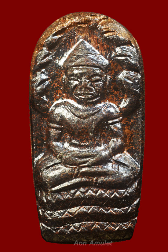 พระนาคปรกใบมะขามเนื้อนวโลหะ รุ่น ยอดฉัตร หลวงปู่บัว ถามโก วัดศรีบุรพาราม พ.ศ.2553