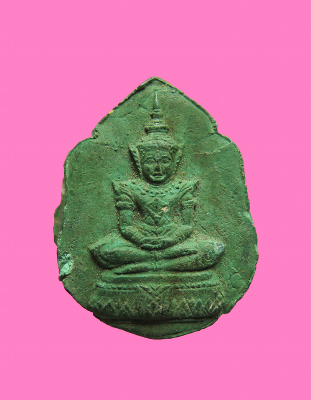 พระแก้วมรกต เนื้อผงว่าน พิมพ์เล็ก วัดบ้านโป่ง ปี09 พิธีใหญ่ มวลสารเยี่ยม (ของดีที่ถูกลืม)