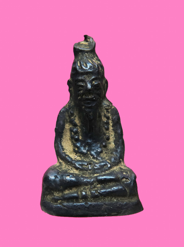 รูปหล่อฤาษี เนือโลหะผสม 