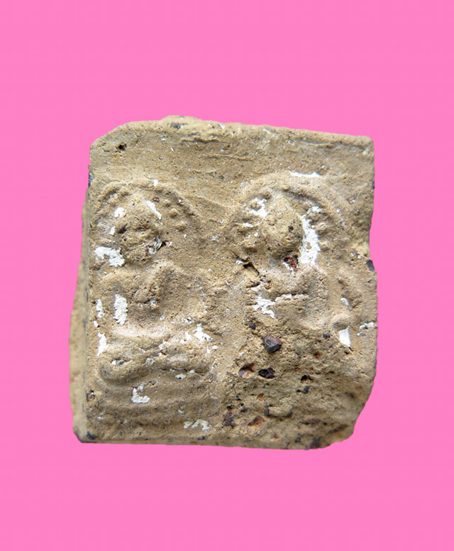 พระแผงตัด พิมพ์นาคปรก ไม่ทราบที่