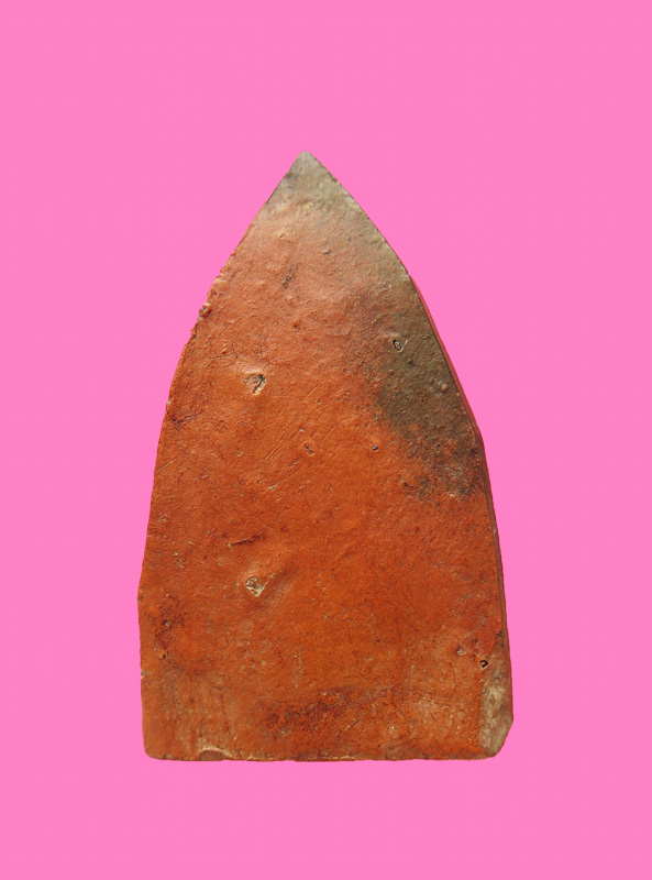 พระเนื้อดิน พิมพ์ท่ามะปรางค์ เก่าจัด ไม่ทราบที่