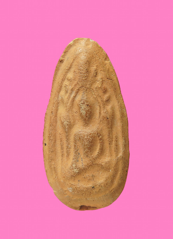 ขุนแผนไข่ผ่าซีก หลวงพ่อปอ วัดประชุมชน หลังตราพระสยามเทวาธิราช