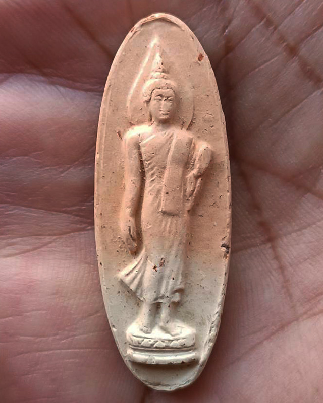 4.พระ 25 พุทธศตวรรษ เนื้อดินแร่ สีทูโทน