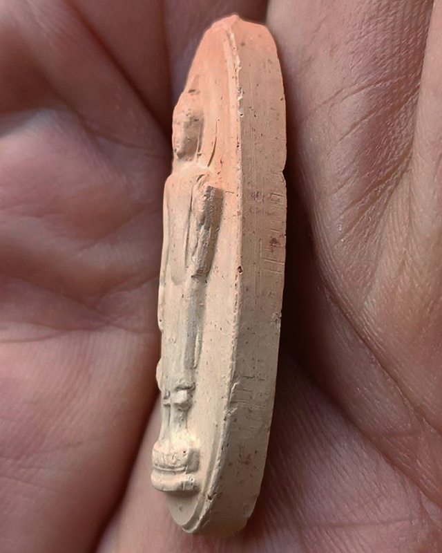 6.พระ 25 พุทธศตวรรษ เนื้อดินแร่ สีทูโทน